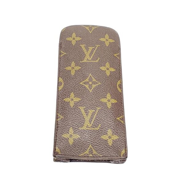 Louis Vuitton Etui Lunettes Simple Glasses Case Monogram Sunglasses lux59-100525 - Picture 1 of 12